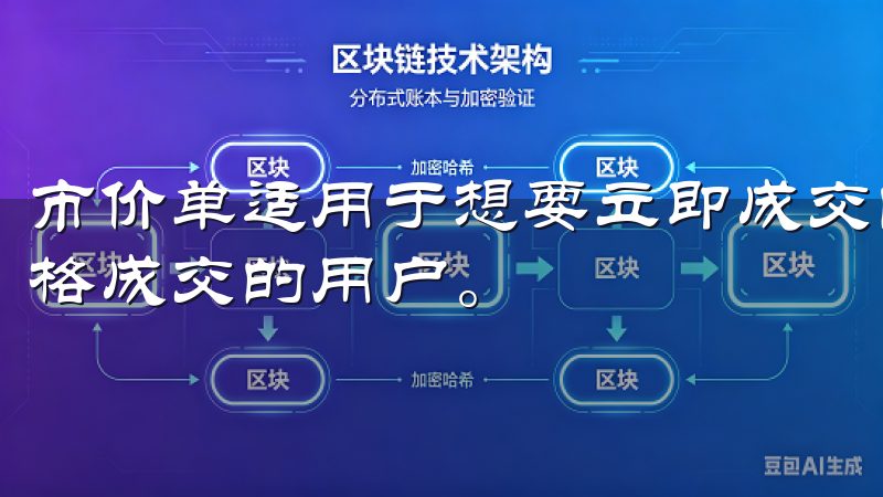 市价单适用于想要立即成交的情况，而限价单适合希望以更优价格成交的用户。