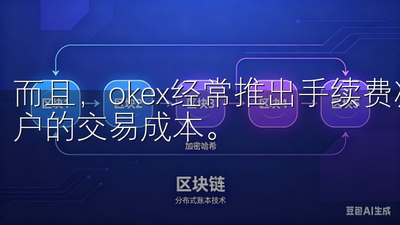 而且，okex经常推出手续费减免的优惠活动，进一步降低用户的交易成本。
