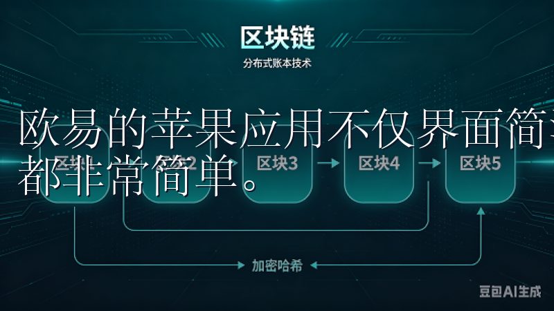 欧易的苹果应用不仅界面简洁，功能强大，而且下载和注册过程都非常简单。