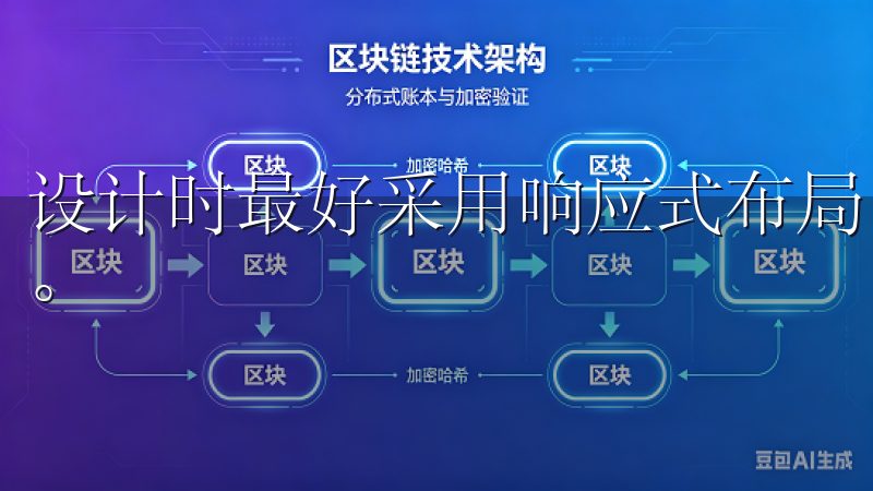 设计时最好采用响应式布局，确保网站在不同设备上的表现良好。