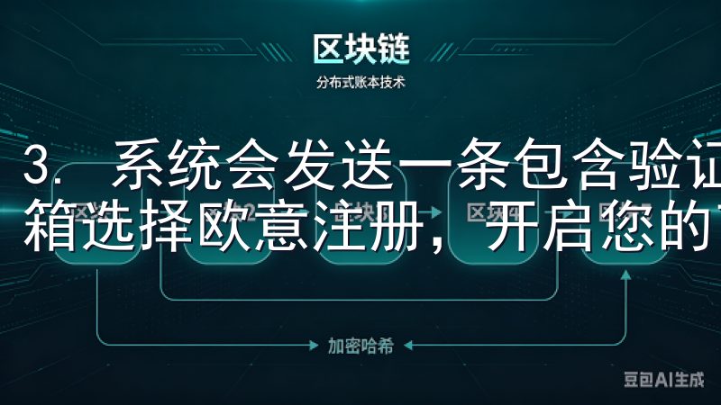 3. 系统会发送一条包含验证码的短信或邮件到你的手机或邮箱选择欧意注册，开启您的商业成功之路。