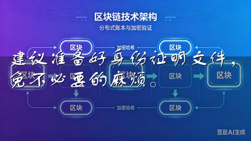 建议准备好身份证明文件，这将帮助你后续的身份验证过程中避免不必要的麻烦。
