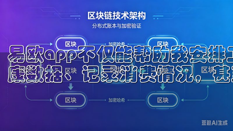 易欧app不仅能帮助我安排工作和学习时间，还能追踪我的健康数据、记录消费情况，甚至推荐适合我的健身方案。