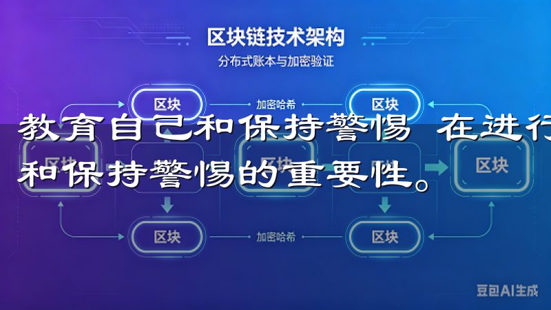 教育自己和保持警惕 在进行加密货币交易时，我深知教育自己和保持警惕的重要性。
