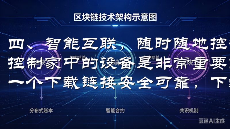 四、智能互联,随时随地控制 快节奏的生活中,能够随时随地控制家中的设备是非常重要的我们汇集了大量优质资源,确保每一个下载链接安全可靠,下载速度快且稳定。