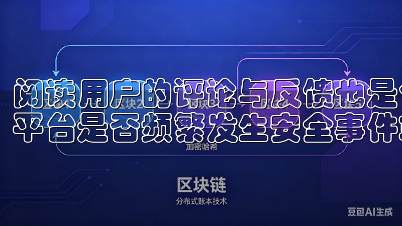 阅读用户的评论与反馈也是个不错的选择，这可以帮助你了解该平台是否频繁发生安全事件或者受到黑客攻击的历史。