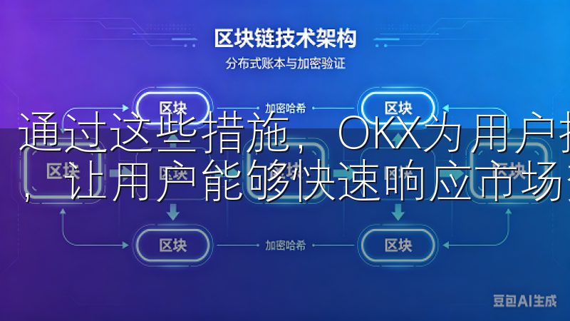 通过这些措施,OKX为用户提供了一个高效、便捷的交易平台,让用户能够快速响应市场变化,抓住投资机会。