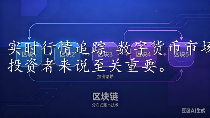 实时行情追踪 数字货币市场瞬息万变，时刻追踪最新行情对于投资者来说至关重要。