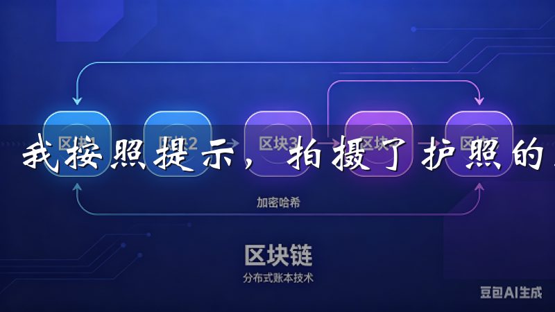 我按照提示，拍摄了护照的正反面，并上传到系统中。