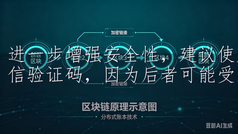 进一步增强安全性，建议使用应用程序生成的验证码，而不是短信验证码，因为后者可能受到网络拦截。