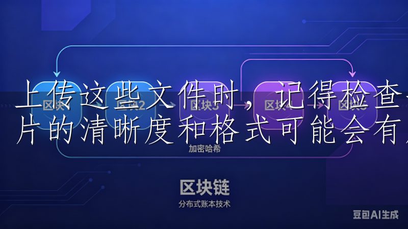 上传这些文件时，记得检查平台的具体要求，因为不同平台对照片的清晰度和格式可能会有所不同。