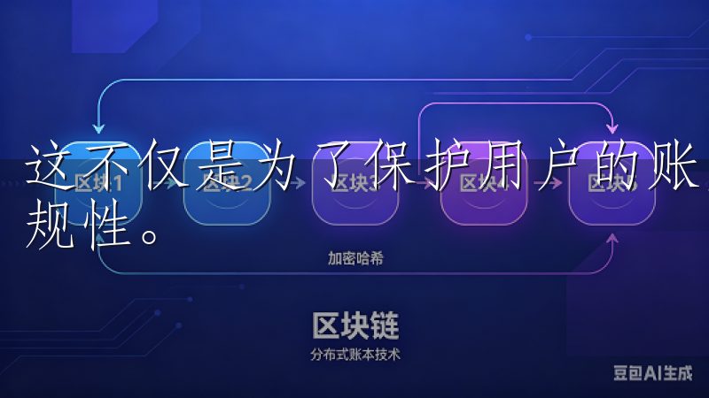 这不仅是为了保护用户的账户安全，也是为了确保交易平台的合规性。