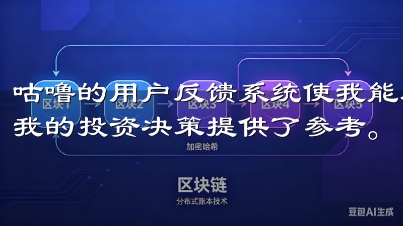咕噜的用户反馈系统使我能及时了解到其他用户的使用感受，为我的投资决策提供了参考。
