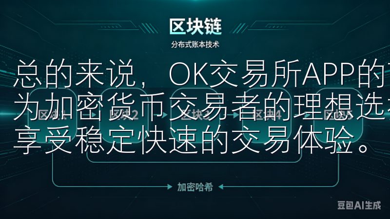 总的来说，OK交易所APP的高效交易体验和优质服务使其成为加密货币交易者的理想选择下载OK交易所最新版本APP，享受稳定快速的交易体验。