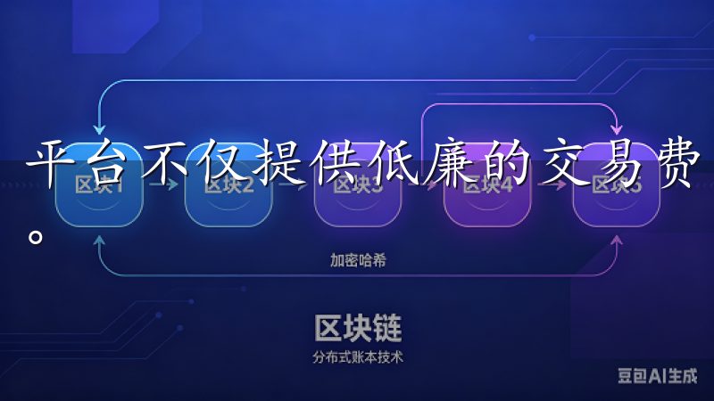平台不仅提供低廉的交易费用，还在特定情况下为用户提供优惠。