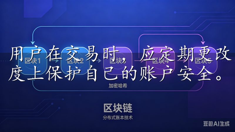 用户在交易时，应定期更改密码，并确保使用强密码，以最大程度上保护自己的账户安全。