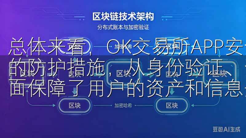 总体来看，OK交易所APP安全性方面采取了多层次、多方位的防护措施，从身份验证、资产存储到智能合约和实时监控，全面保障了用户的资产和信息安全。