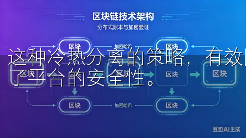 这种冷热分离的策略，有效防止了大规模的资金被盗事件，增强了平台的安全性。