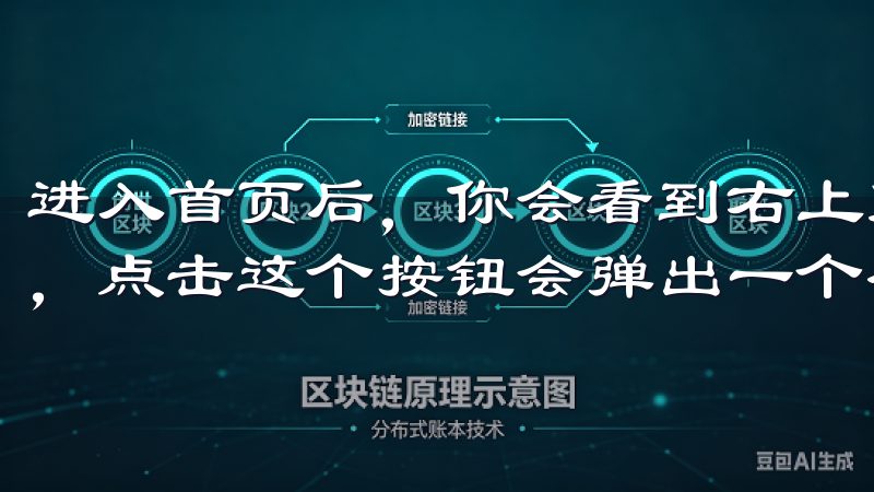进入首页后，你会看到右上角有一个显眼的“登录/注册”按钮，点击这个按钮会弹出一个登录框。