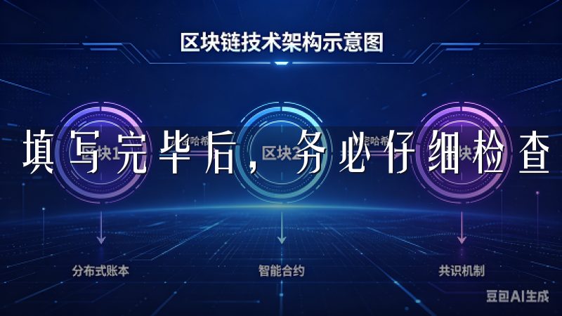 填写完毕后，务必仔细检查所有信息，确保无误后提交。