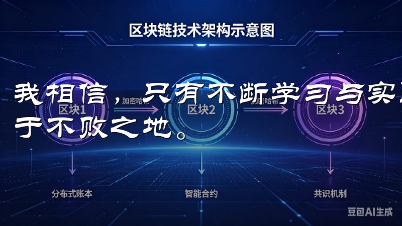 我相信，只有不断学习与实践，才能在这个瞬息万变的市场中立于不败之地。