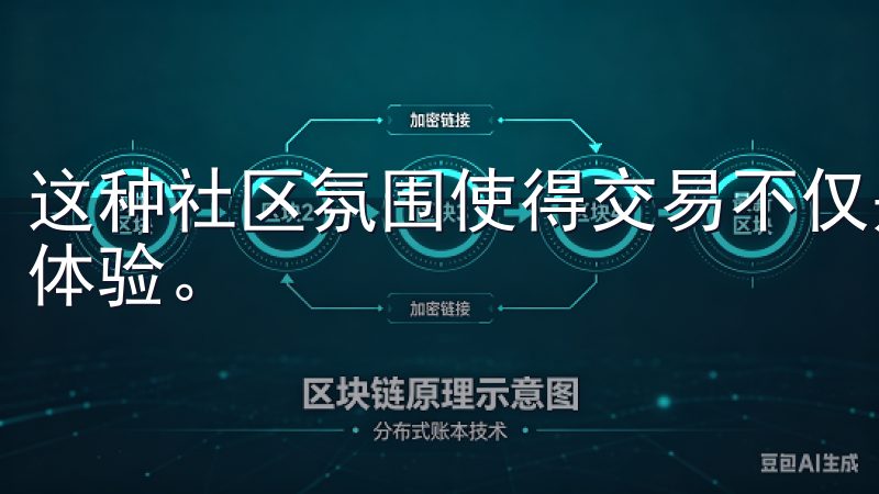 这种社区氛围使得交易不仅是个人行为，更是一种合作与分享的体验。