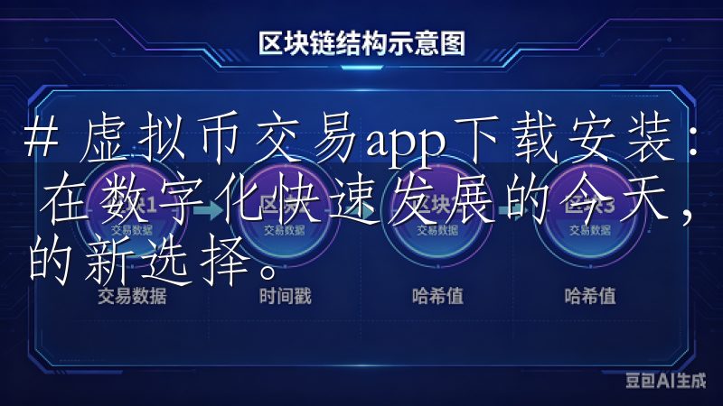 # 虚拟币交易app下载安装：安全便捷的数字货币交易平台 在数字化快速发展的今天，虚拟币交易已成为许多人投资理财的新选择。