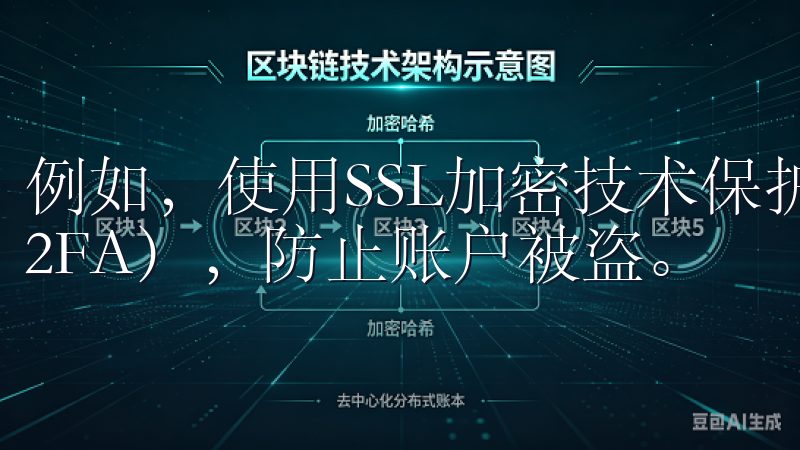 例如，使用SSL加密技术保护用户数据、设定二次验证机制（2FA），防止账户被盗。