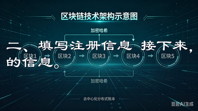 二、填写注册信息 接下来，进入注册页面后，你需要填写相关的信息。