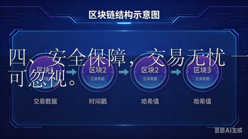 四、安全保障，交易无忧 一个高效的交易平台，安全性同样不可忽视。