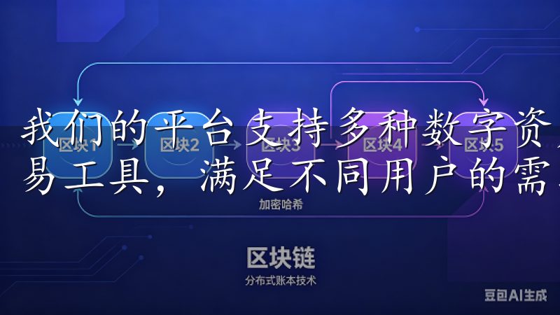 我们的平台支持多种数字资产，提供用户友好的界面和先进的交易工具，满足不同用户的需求。