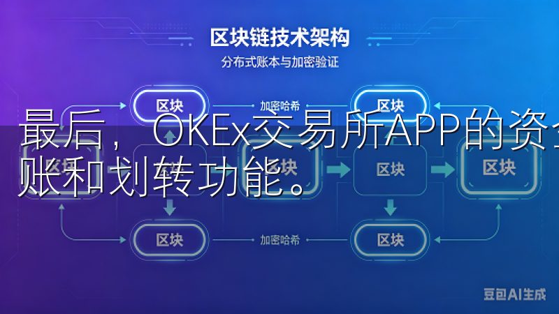 最后，OKEx交易所APP的资金管理功能还包括了便捷的转账和划转功能。