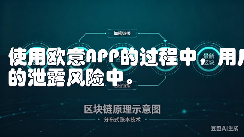 使用欧意APP的过程中，用户的个人信息和交易数据都处于潜的泄露风险中。
