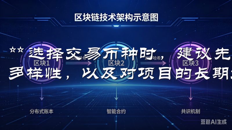 ** 选择交易币种时，建议先了解市场动态，考虑投资组合的多样性，以及对项目的长期发展潜力进行研究。