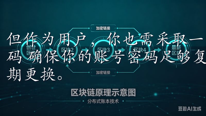 但作为用户，你也需采取一些防范措施： #### 使用强密码 确保你的账号密码足够复杂，包括字母、数字及符号，并定期更换。