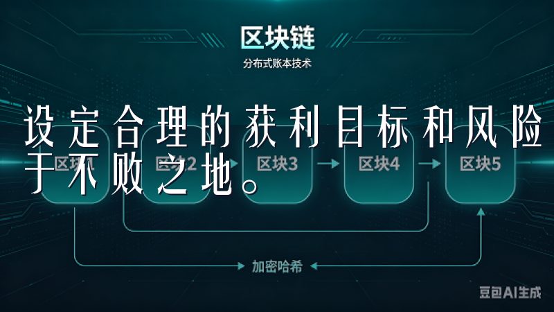 设定合理的获利目标和风险控制措施，才能瞬息万变的市场中立于不败之地。