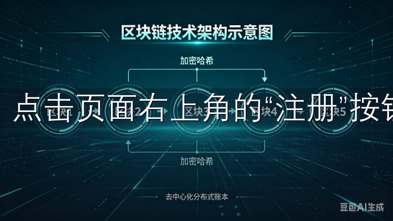 点击页面右上角的“注册”按钮。