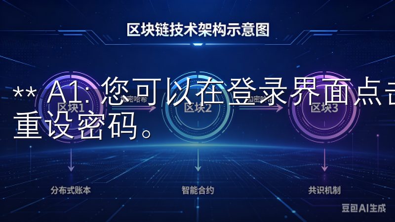 ** A1: 您可以在登录界面点击“忘记密码”，按照指示重设密码。