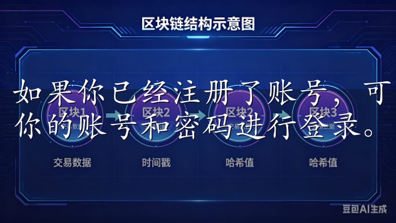 如果你已经注册了账号，可以点击右上角的“登录”按钮，输入你的账号和密码进行登录。