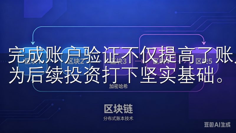 完成账户验证不仅提高了账户的安全性，还提升了存取款限额，为后续投资打下坚实基础。
