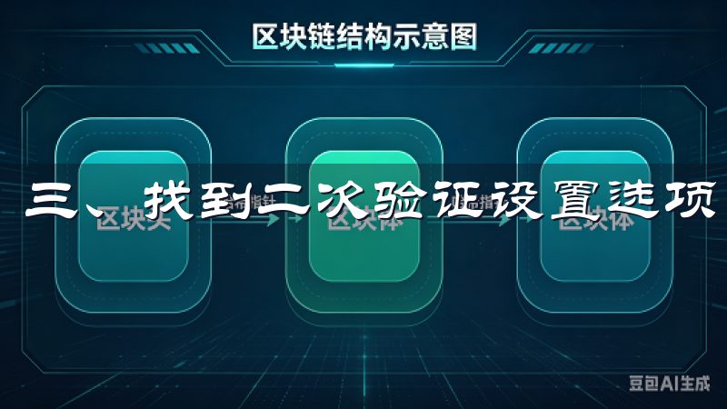 三、找到二次验证设置选项 登录后，您将进入个人账户中心。