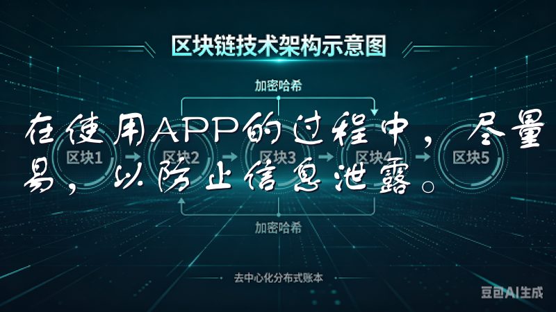 在使用APP的过程中，尽量避免在公共WiFi环境下进行交易，以防止信息泄露。