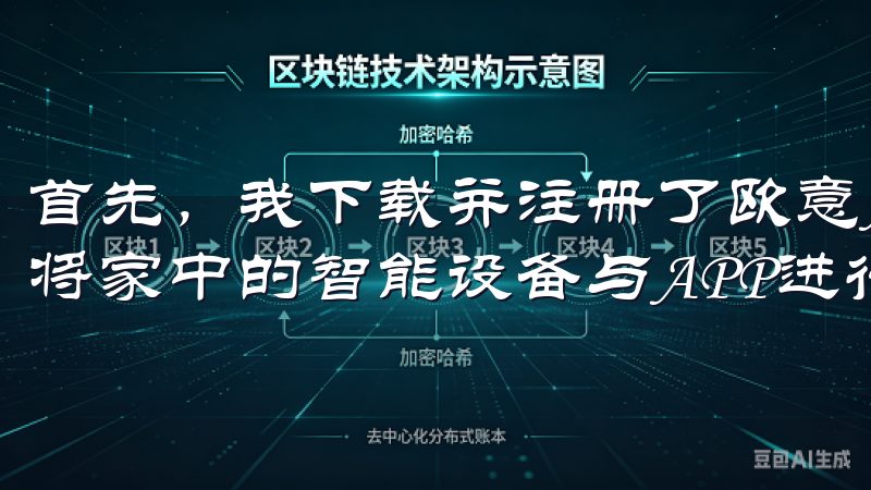 首先，我下载并注册了欧意APP，然后通过蓝牙或Wi-Fi将家中的智能设备与APP进行连接。