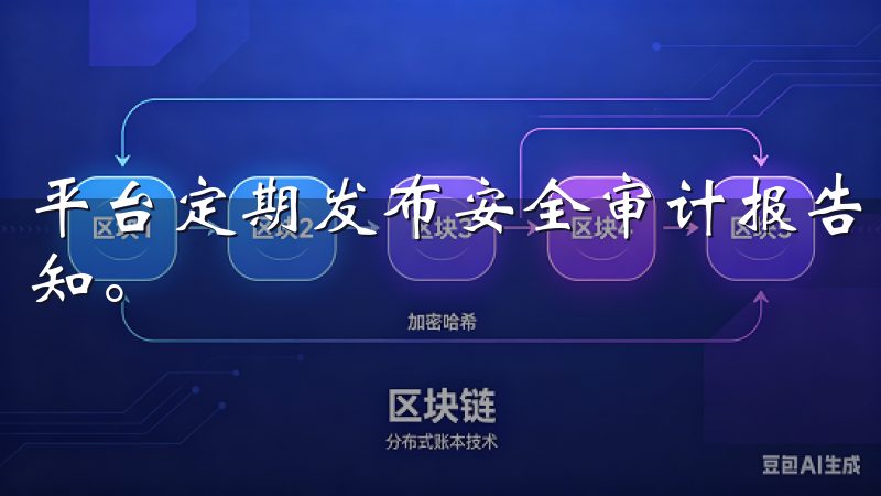 平台定期发布安全审计报告，让用户对资产安全有一个清晰的认知。