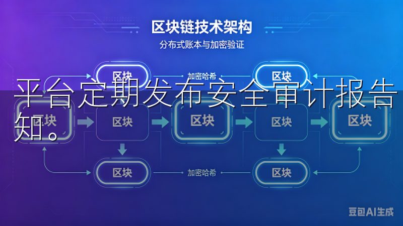 平台定期发布安全审计报告，让用户对资产安全有一个清晰的认知。