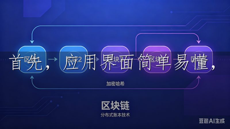 首先，应用界面简单易懂，即使是新手用户也能轻松上手。