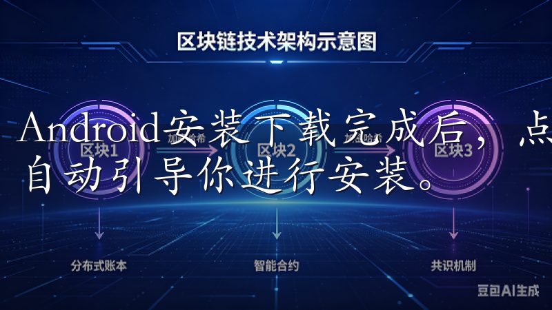 Android安装下载完成后，点击下载的应用图标，系统会自动引导你进行安装。