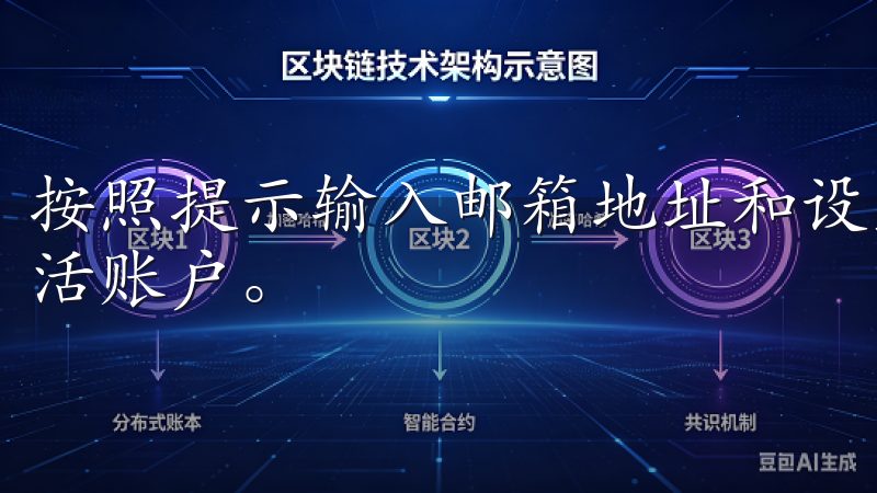 按照提示输入邮箱地址和设置密码，完成后获取邮件验证码以激活账户。