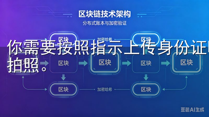 你需要按照指示上传身份证明文件（如身份证或驾驶执照）和自拍照。