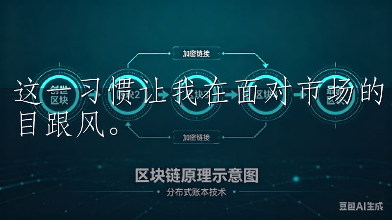 这一习惯让我在面对市场的突发变化时能够保持冷静,不至于盲目跟风。